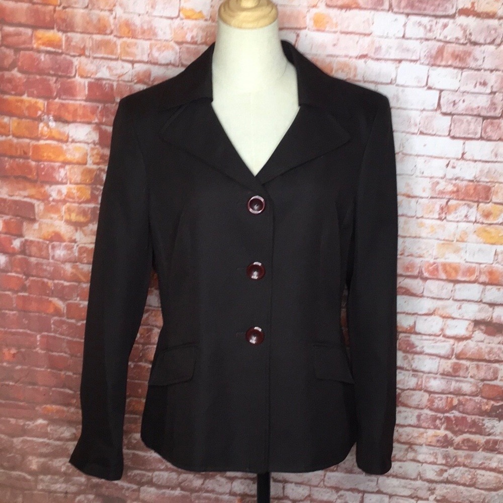 Le Suit Two Piece Chocolate Brown   Pant Suit